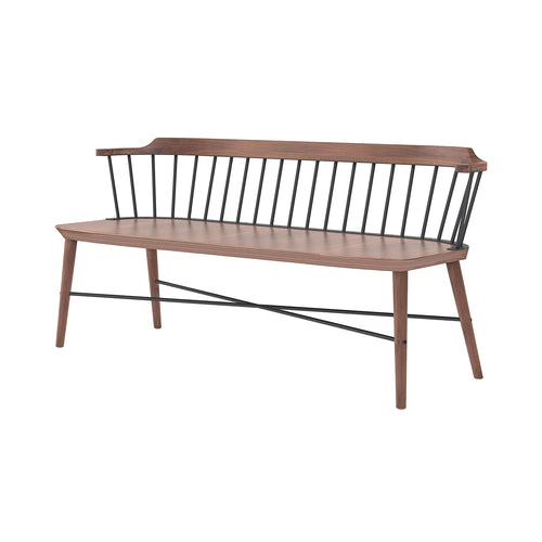 Exchange Bench: Natural Walnut