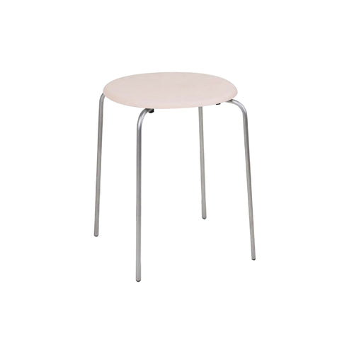 Petit Rond Stool: Upholstered