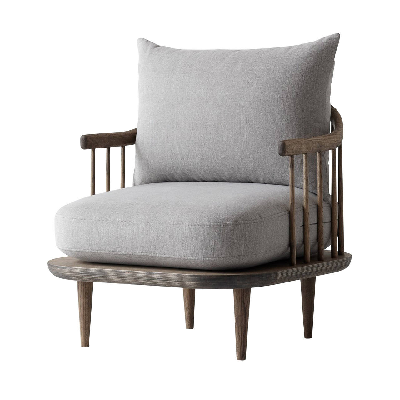 Fly Series SC10 Lounge Chair: Smoked Oiled Oak