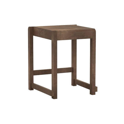 01 Low Stool : Dark Birch