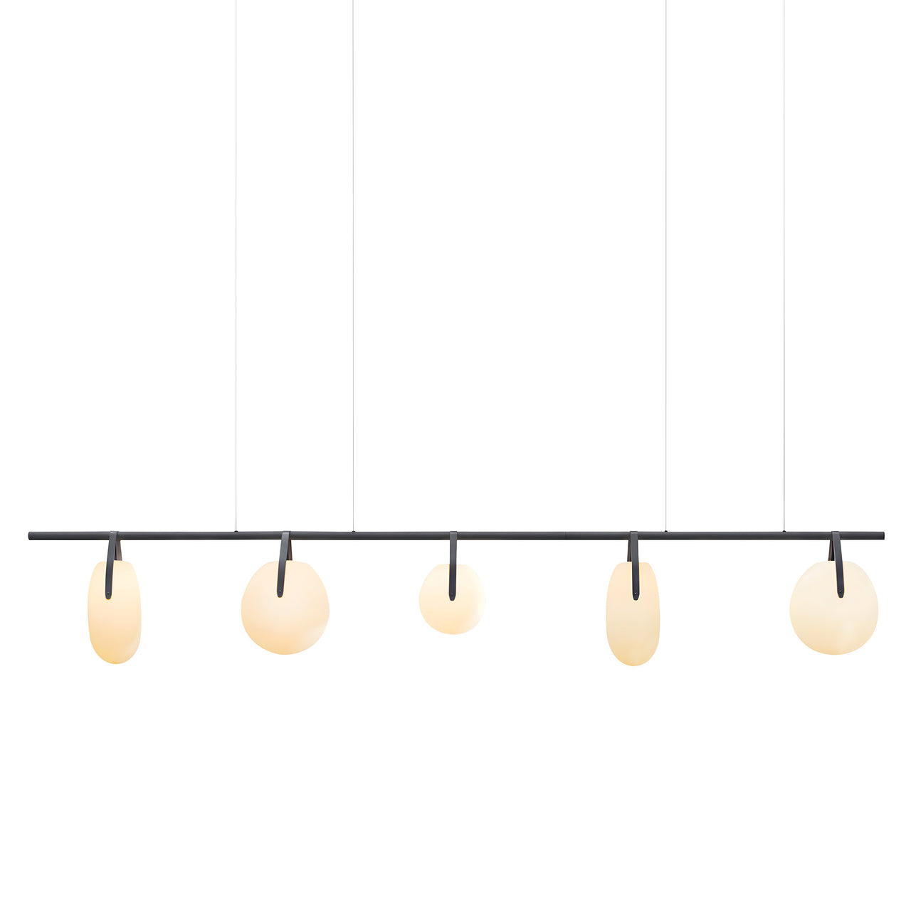 Gala 114 Chandelier: Symmetrical Mixed Globes