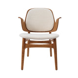 Gesture Lounge Chair: Upholstered + Teak Oiled Oak