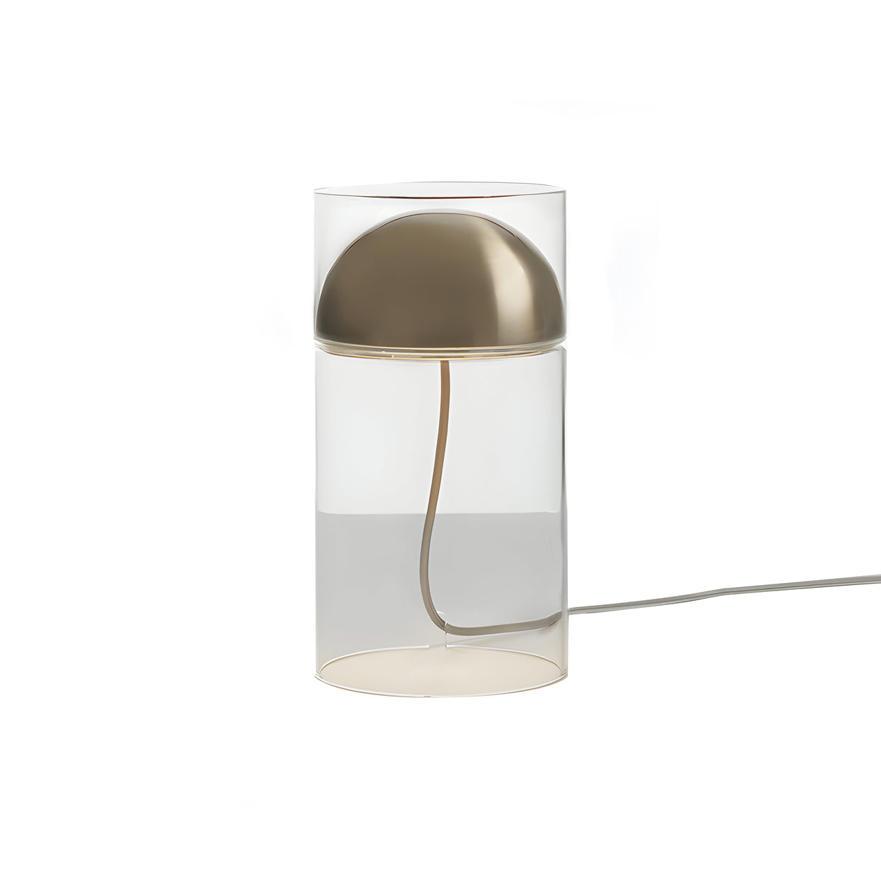 Medusa Table Lamp: Satin Gold