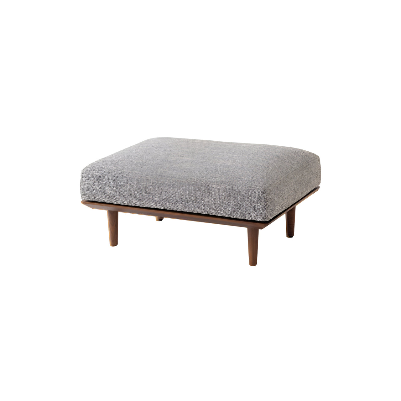 Onga Ottoman: Walnut