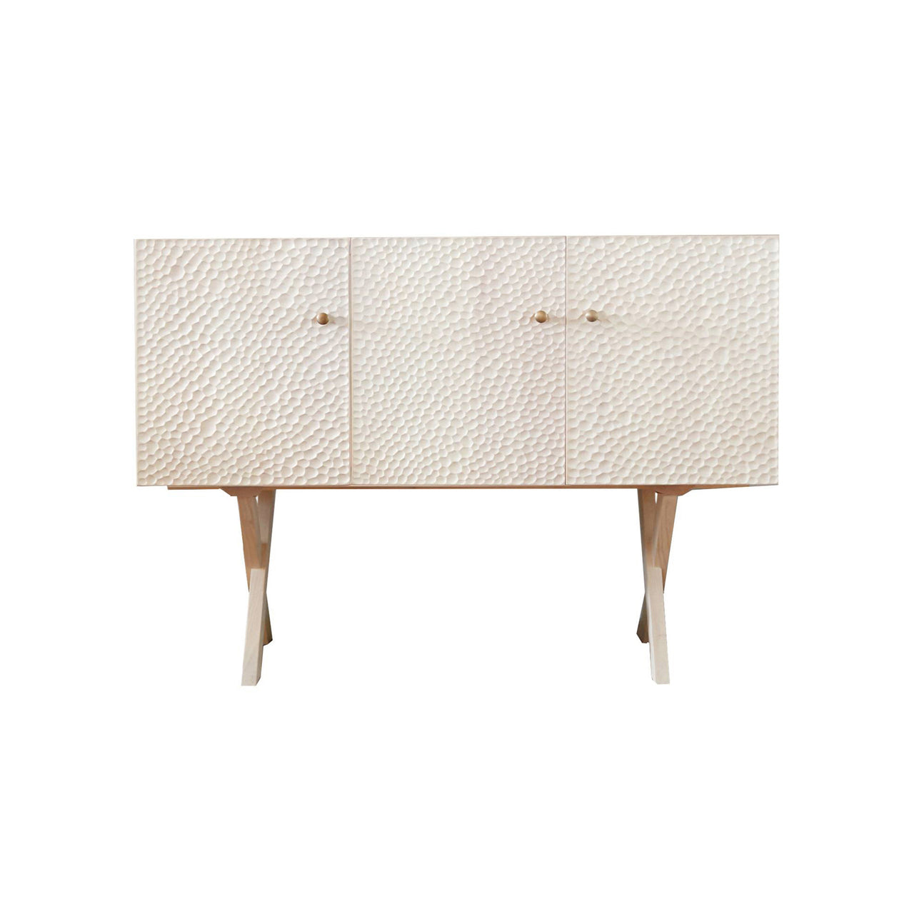 Touch Sideboard: 3 + White Oiled Maple