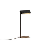 Ipoli 09 Single Table Lamp: Textured Black + Softwire