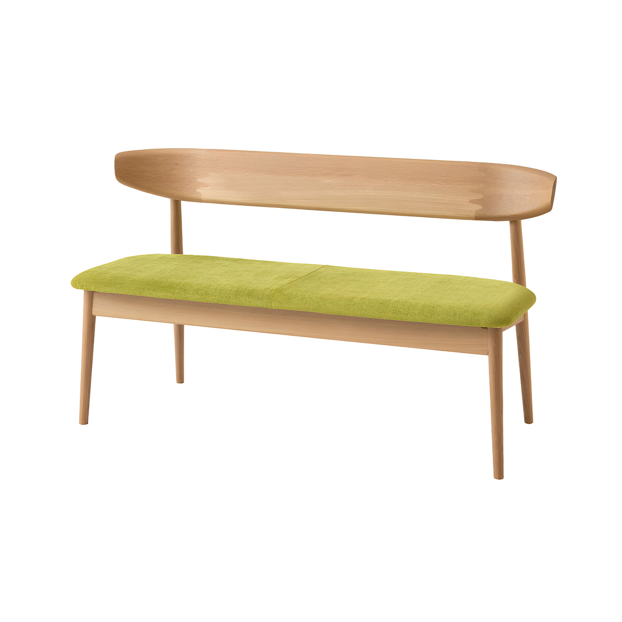 Seoto Bench: Seat Upholstered + Small - 53.1