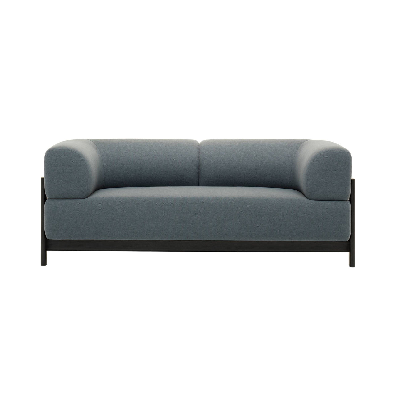 Elephant 2 Seater Sofa: Black