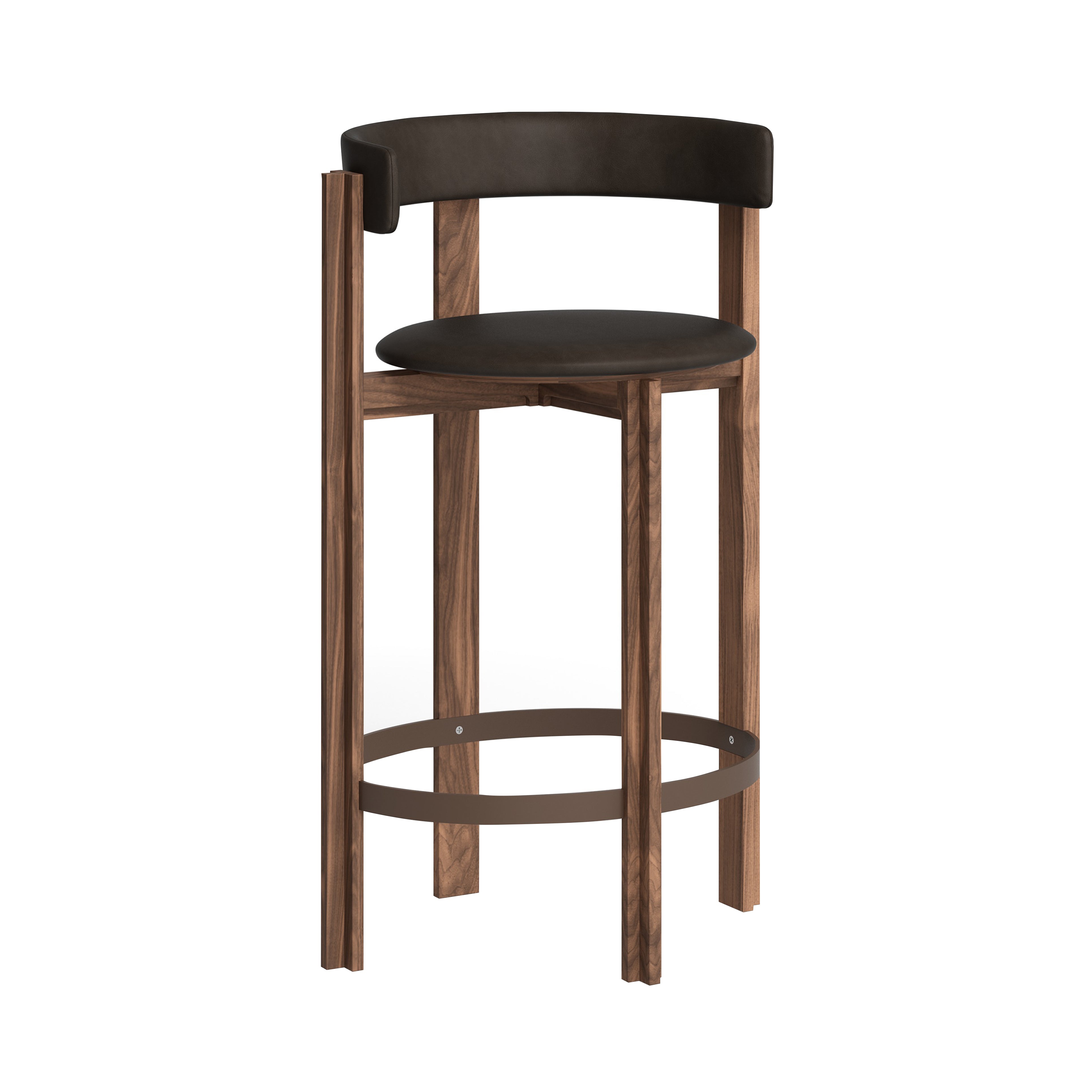 Principal Bar + Counter Chair : Smoke Stained oak
