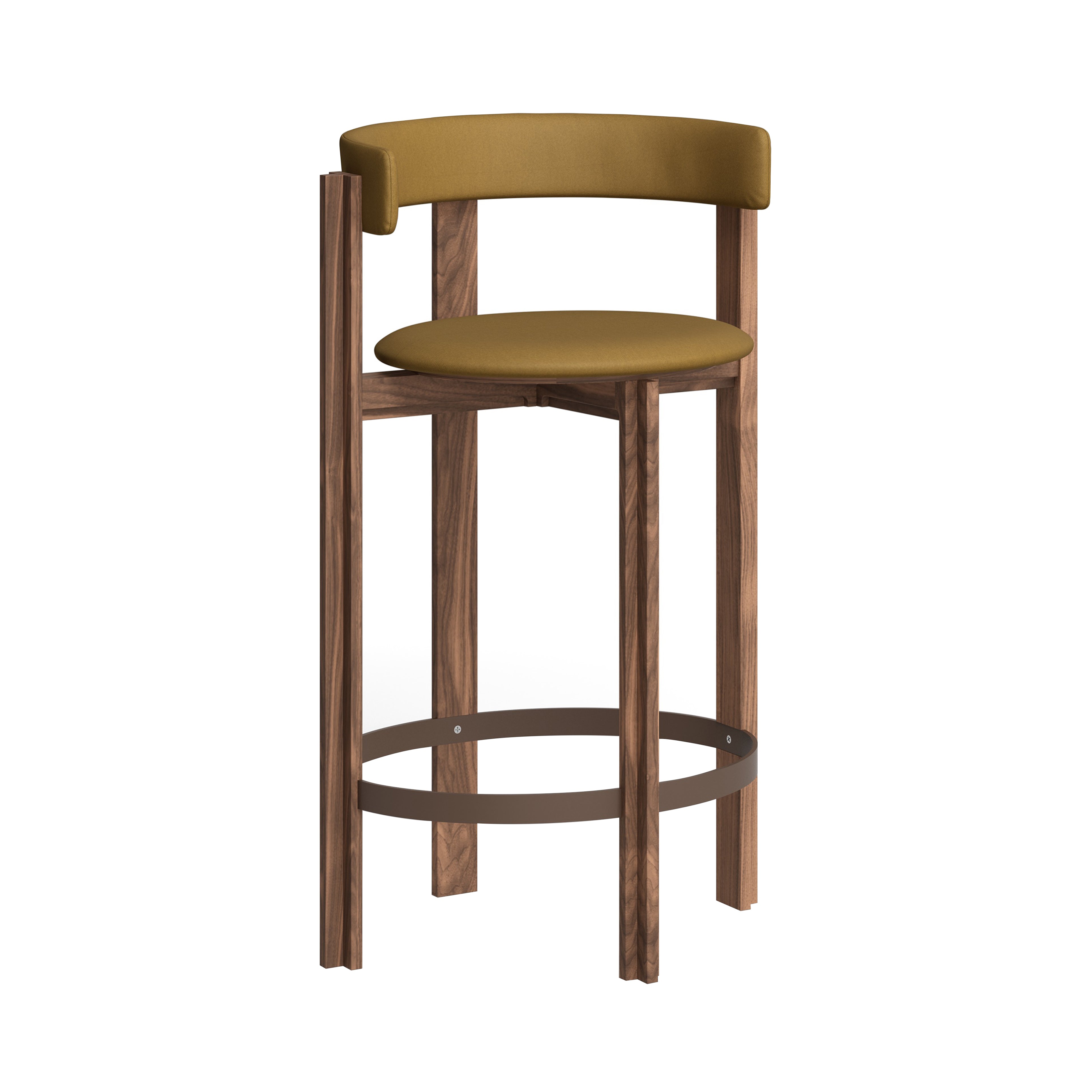 Principal Bar + Counter Chair : Walnut