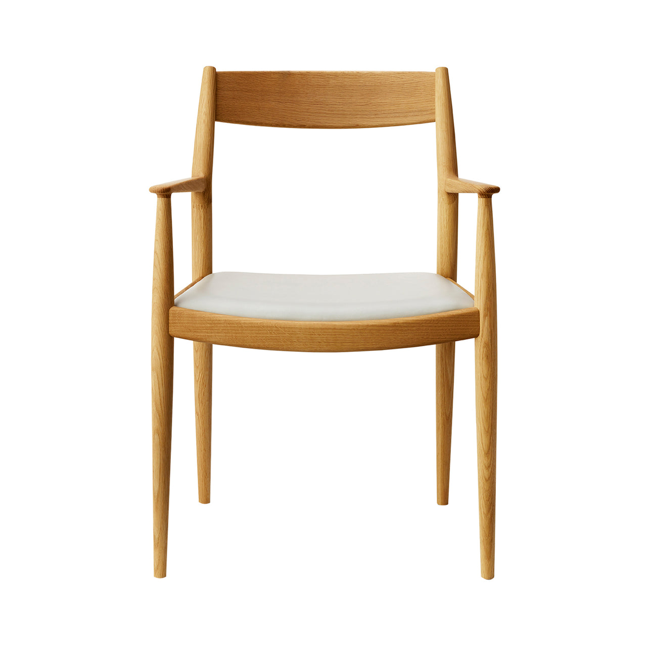 Kinuta Armchair N-DC01: Upholstered: Pure Oak