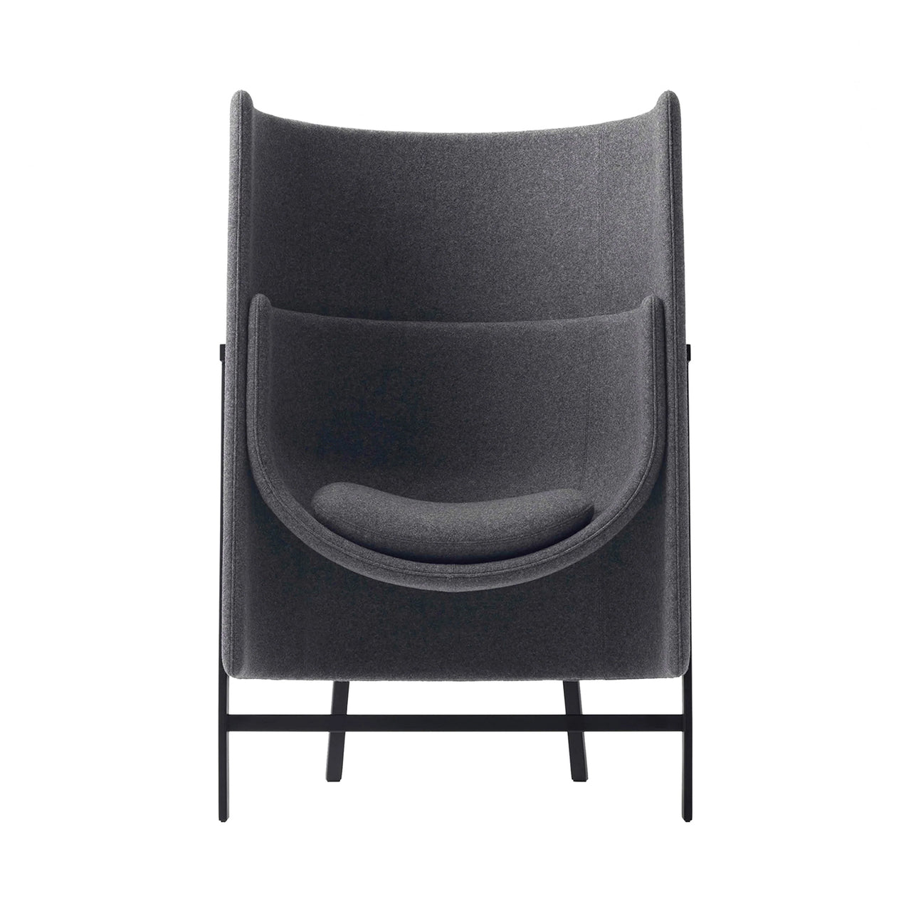 Kite Highback Lounge Chair: Narrow
