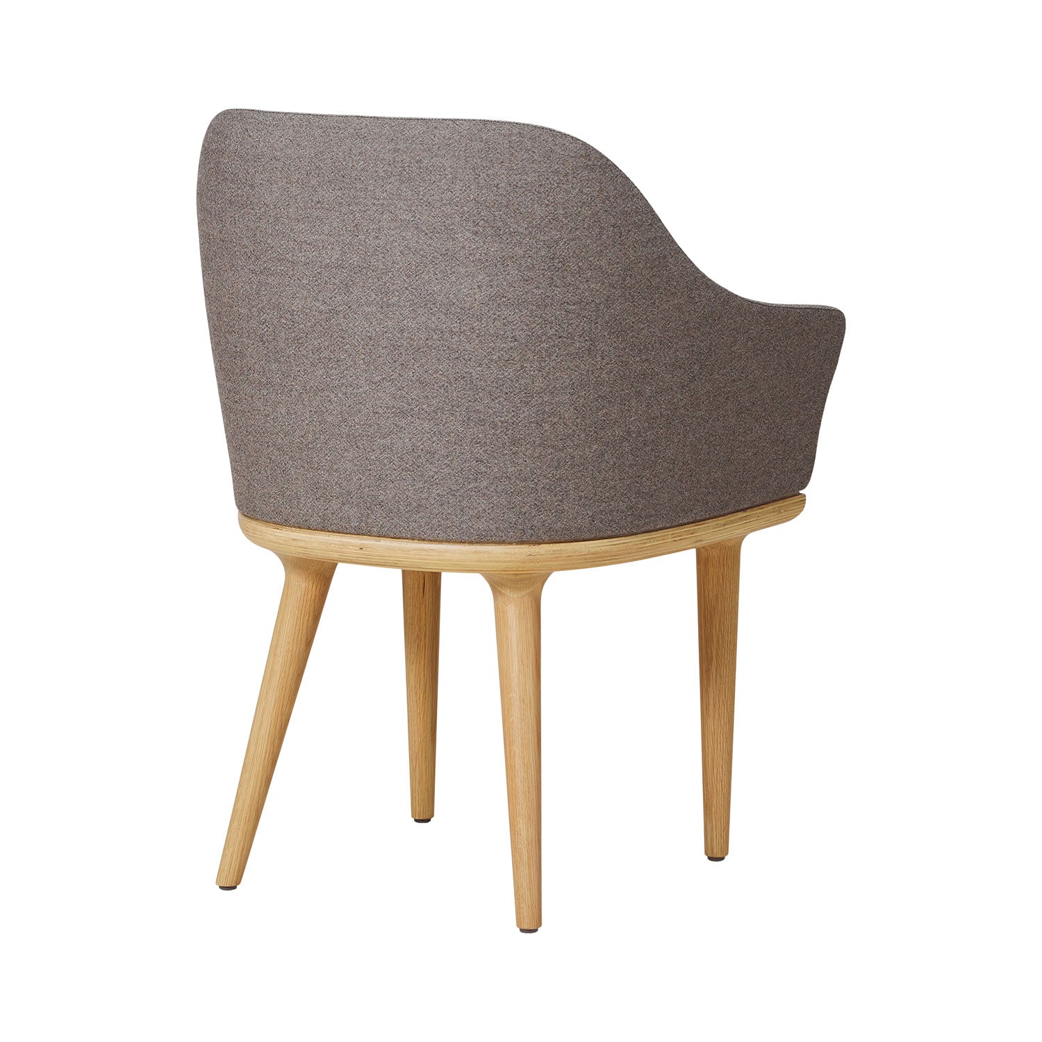Lunar Dining Chair: Large + Natural Oak