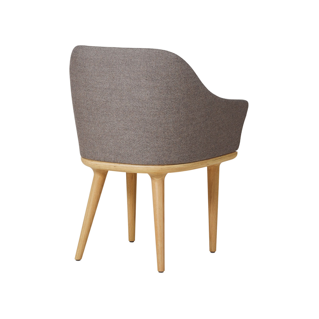 Lunar Dining Chair: Small + Natural Oak