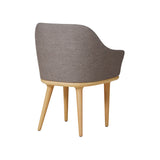 Lunar Dining Chair: Small + Natural Oak