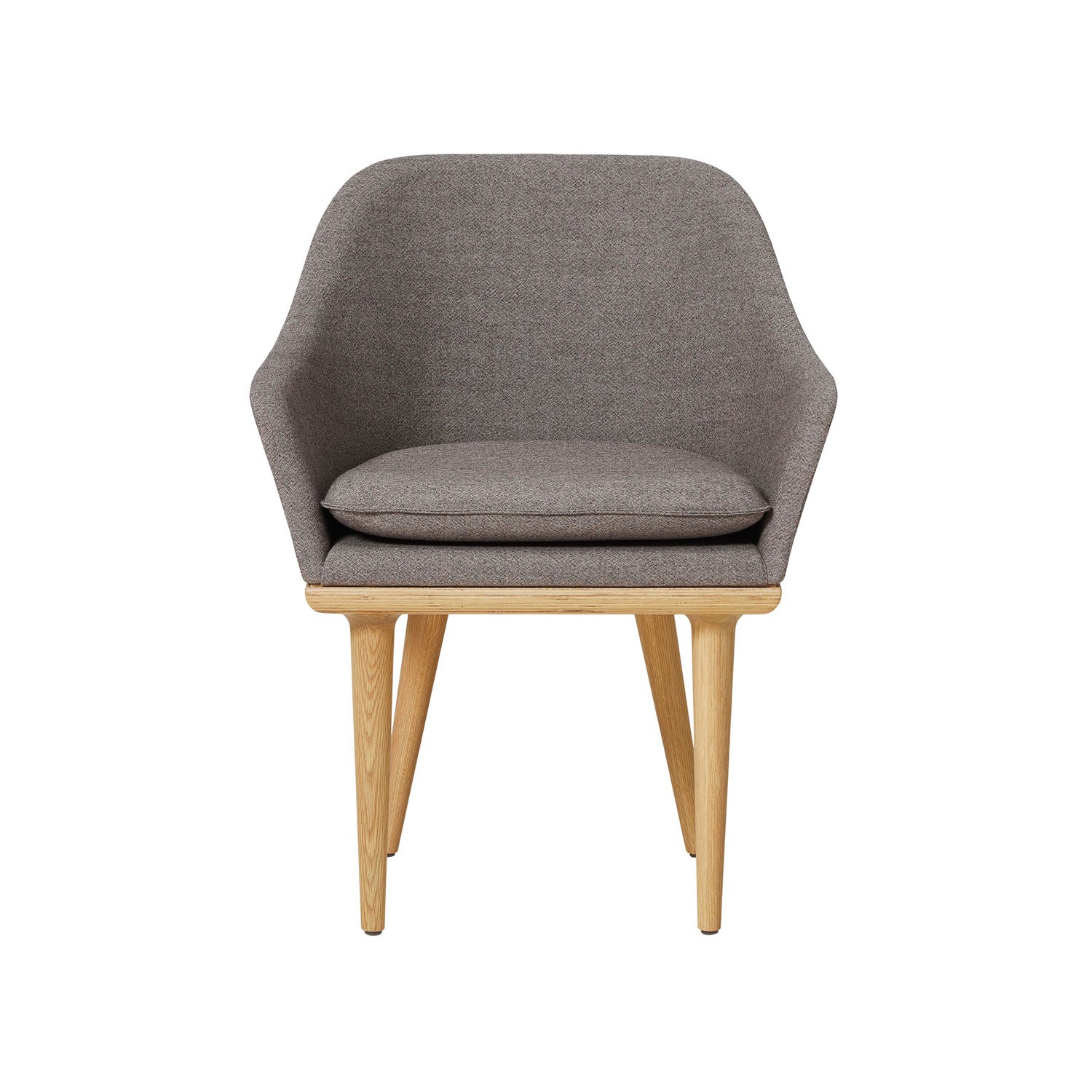Lunar Dining Chair: Small + Natural Oak