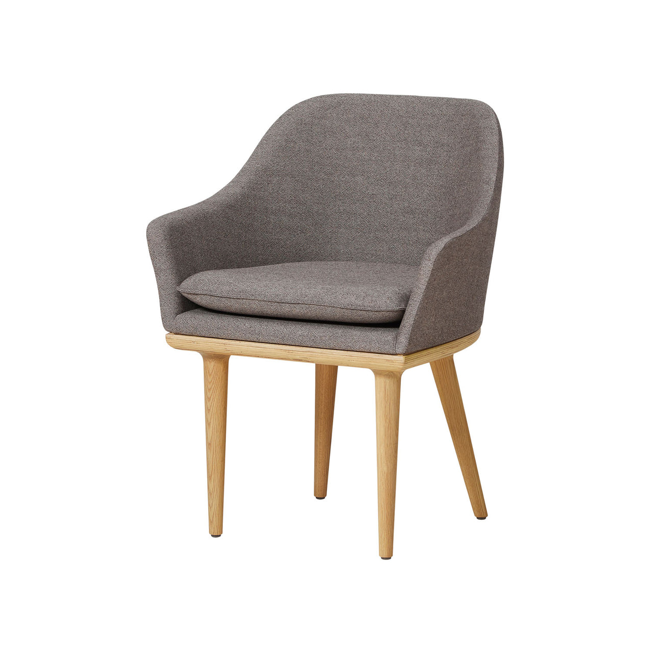 Lunar Dining Chair: Small + Natural Oak