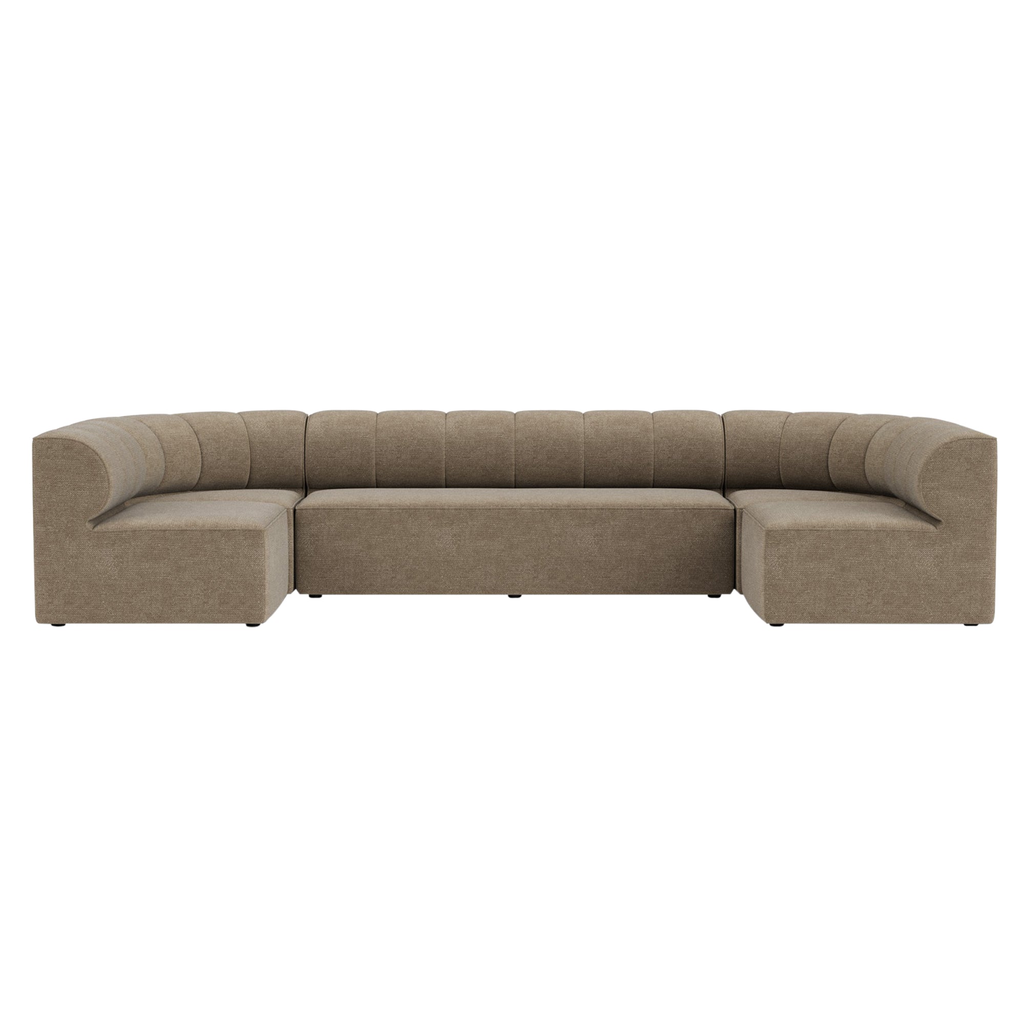 Eave Seamline 4 Seater Sofa: 2 + Boucle 02