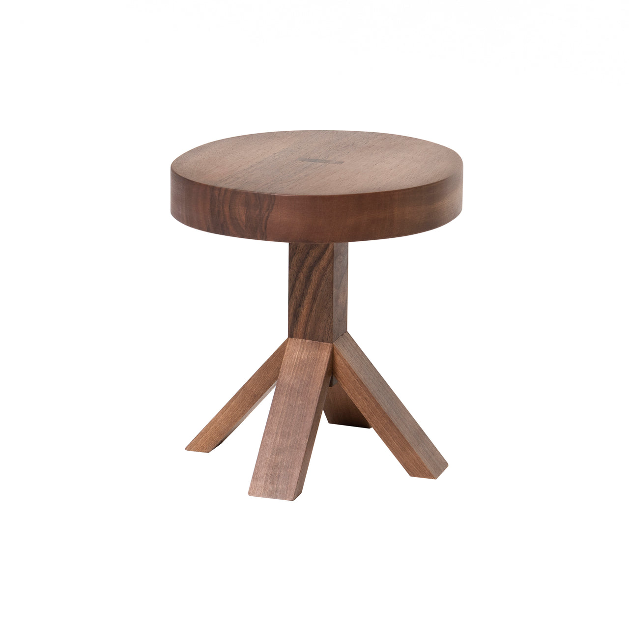 Left + Right Side Table: 4 Legs + Walnut