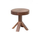 Left + Right Side Table: 4 Legs + Walnut