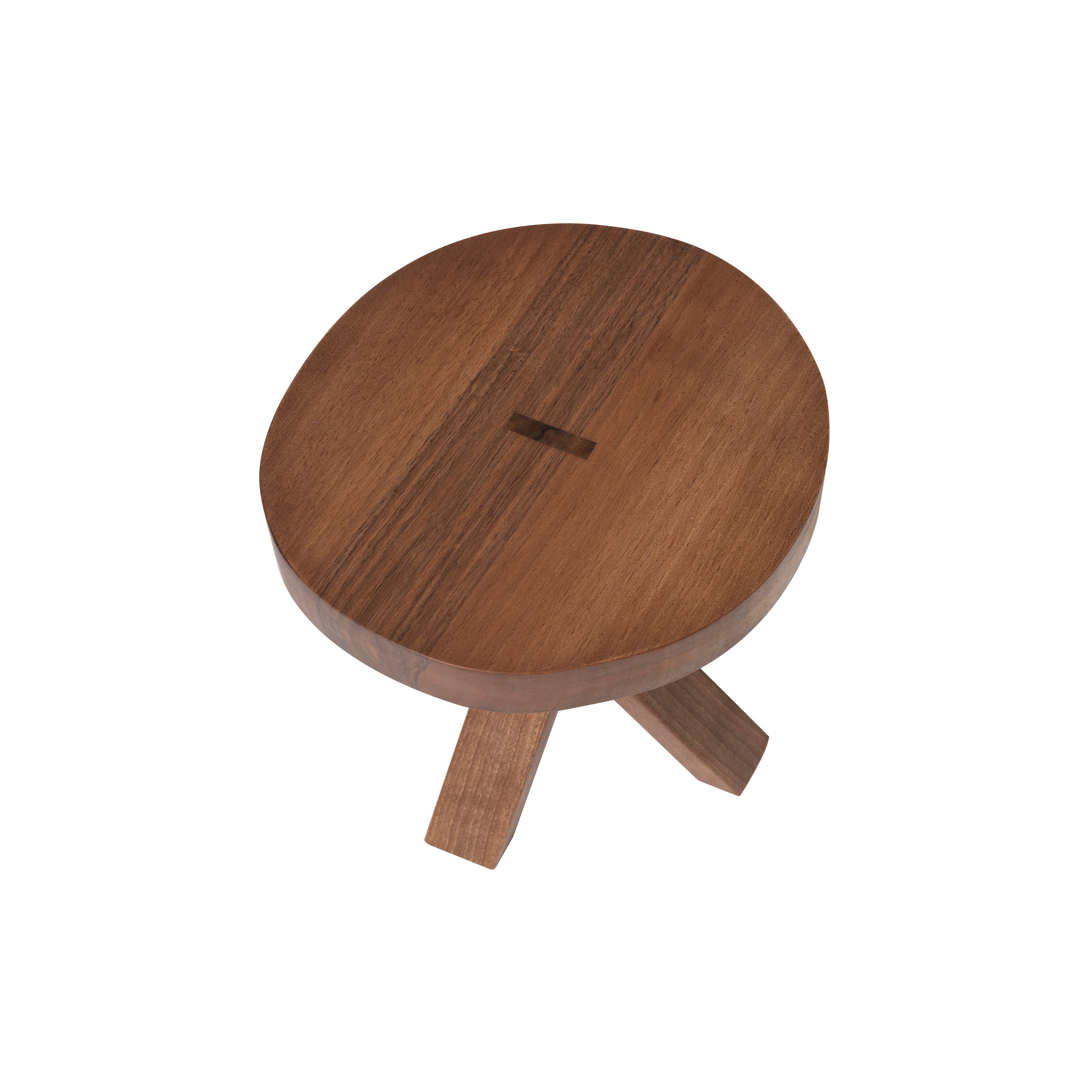 Left + Right Side Table: 4 Legs + Walnut