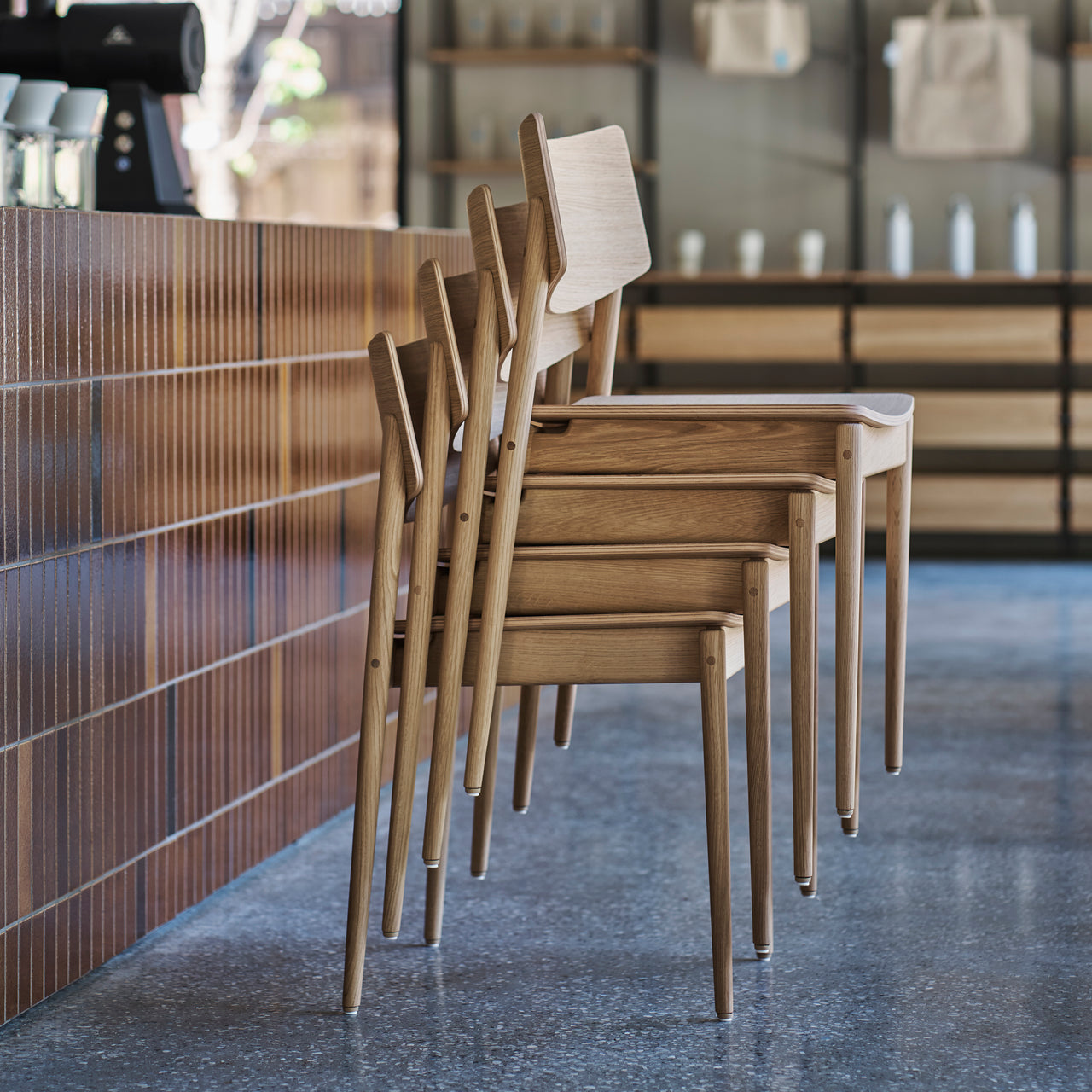 Shibuya Cafe Dining Chair A-DC01