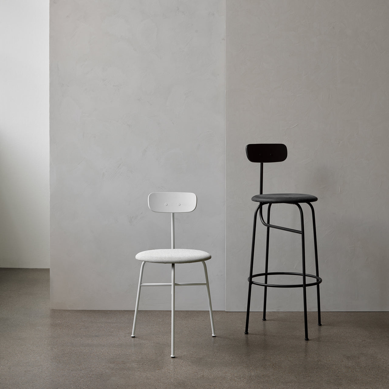 Afteroom Bar + Counter Chair: Seat Upholstered