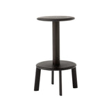 Massif Bar + Counter Stool: AV40 + AV39 + Bar(AV40) + Dark Stained Oak + Warm Black