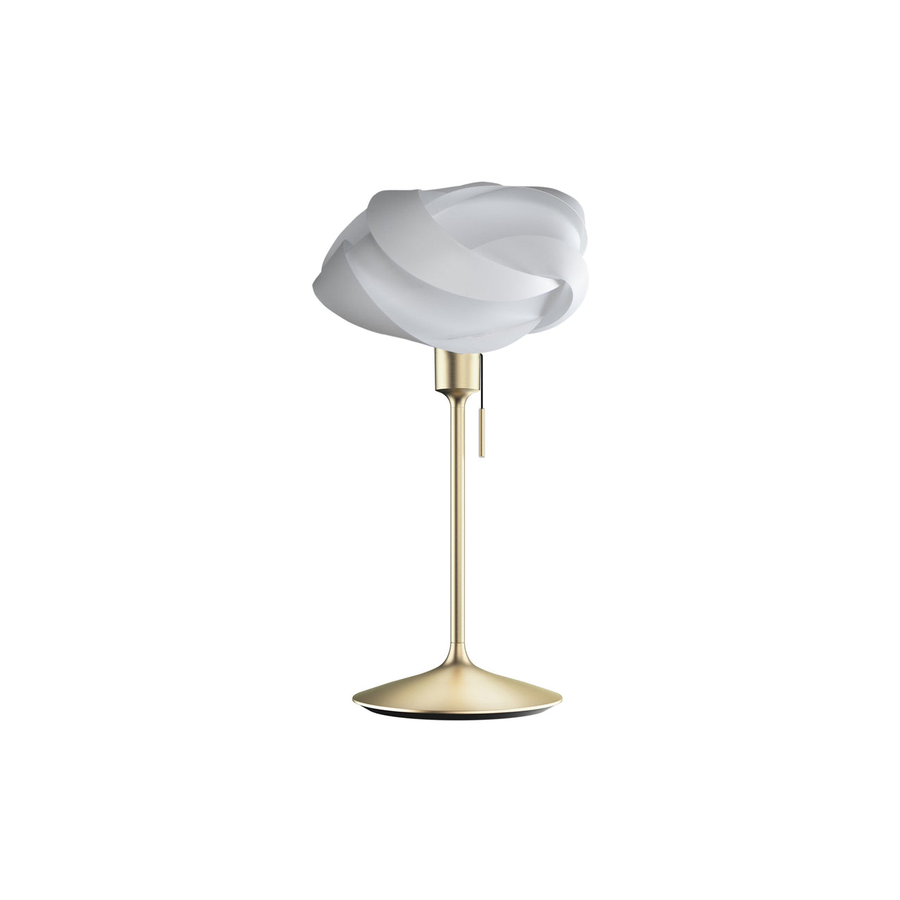 Ribbon Champagne Table Lamp: Medium - 23