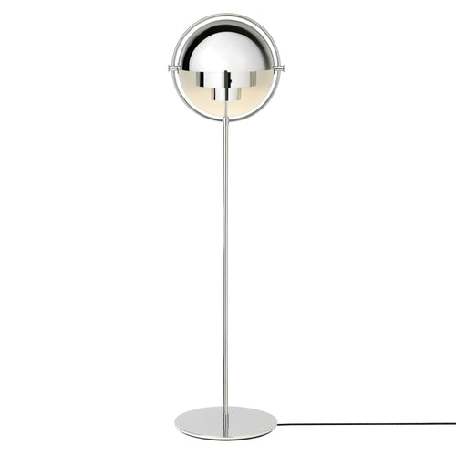 Multi-Lite Floor Lamp: Chrome + Chrome
