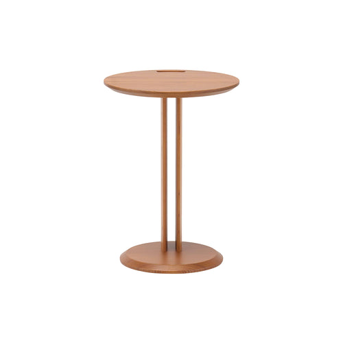 N-ST03 Side Table: Keyaki Brown