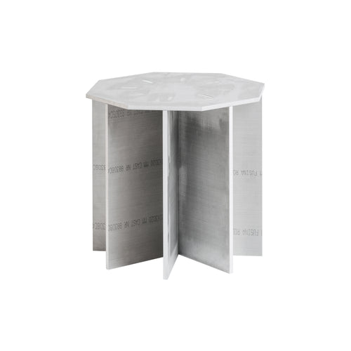 NM10 Octagonal Side Table: Aluminum