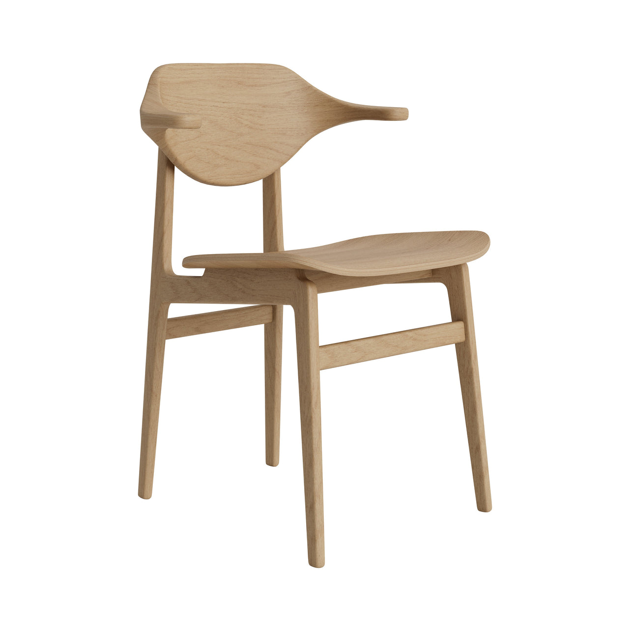 Bufala Chair: Natural Oak