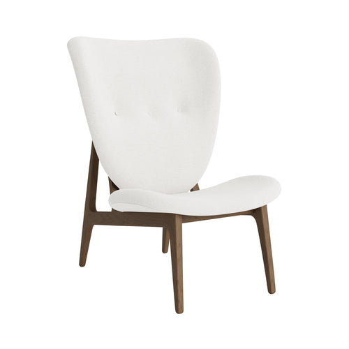 Elephant Lounge Chair: Full Upholstered + Light Smoked Oak