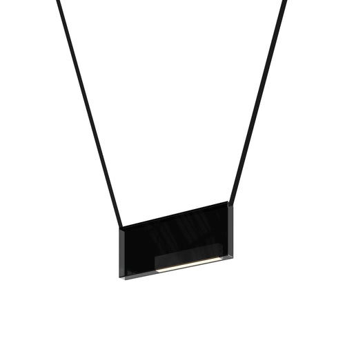 Sainte 25 Suspension Lamp: Black + Black