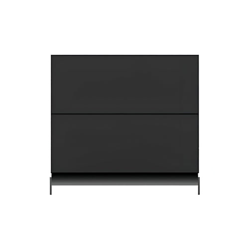 Brix Storage System: Standard 1 + Charcoal Matte Lacquer