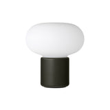 Karl-Johan Portable Table Lamp: Forest Green