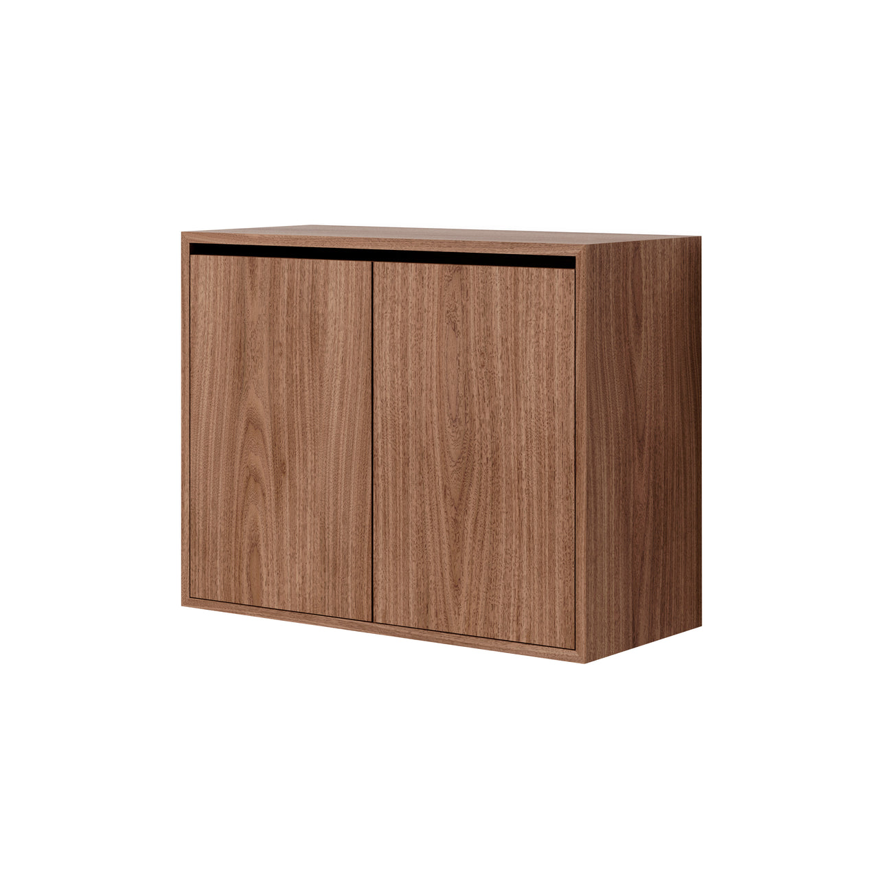 New Works Wall Cabinet with Doors: Tall + Walnut