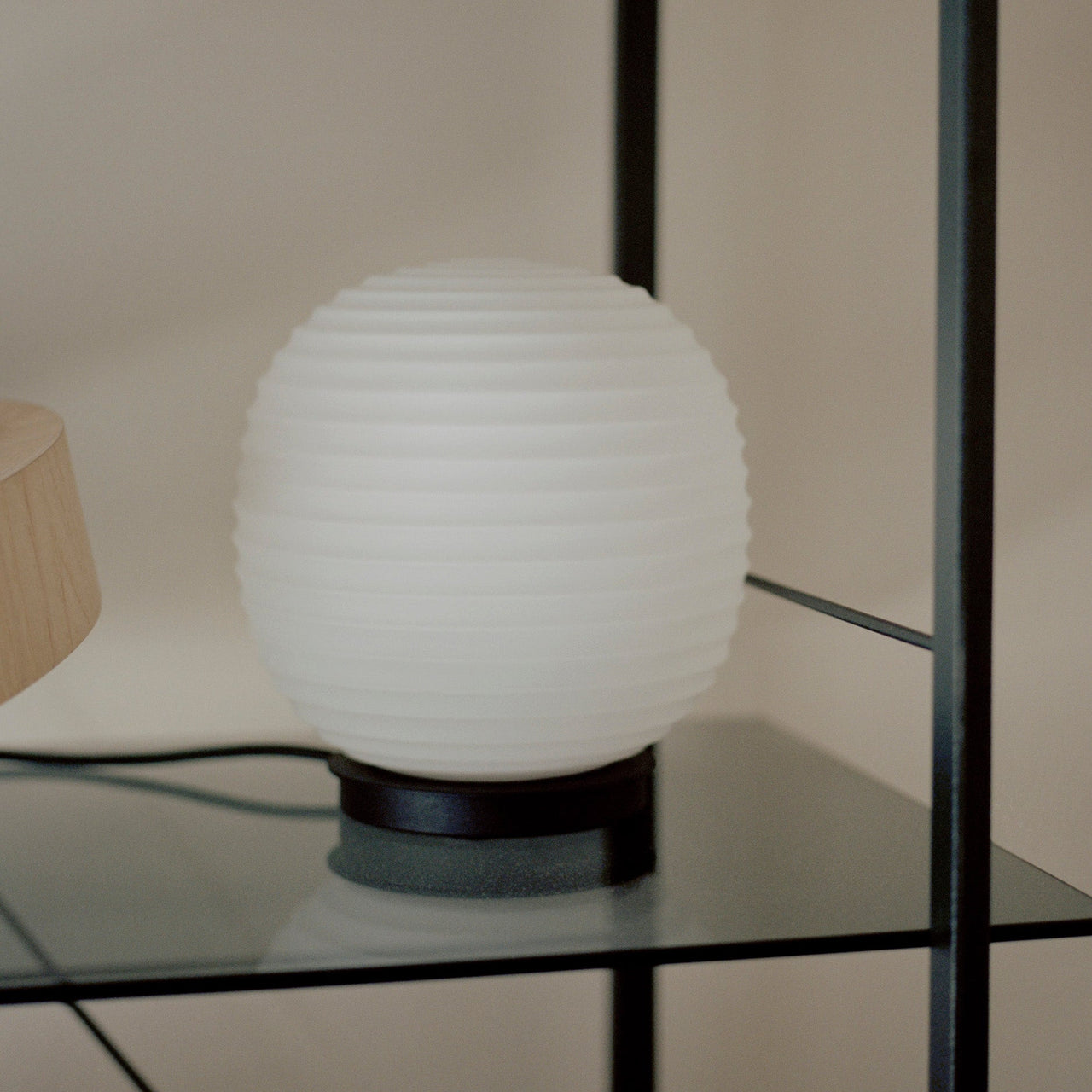 Lantern Globe Table Lamp