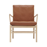 OW149 Colonial Chair: Soaped Oak