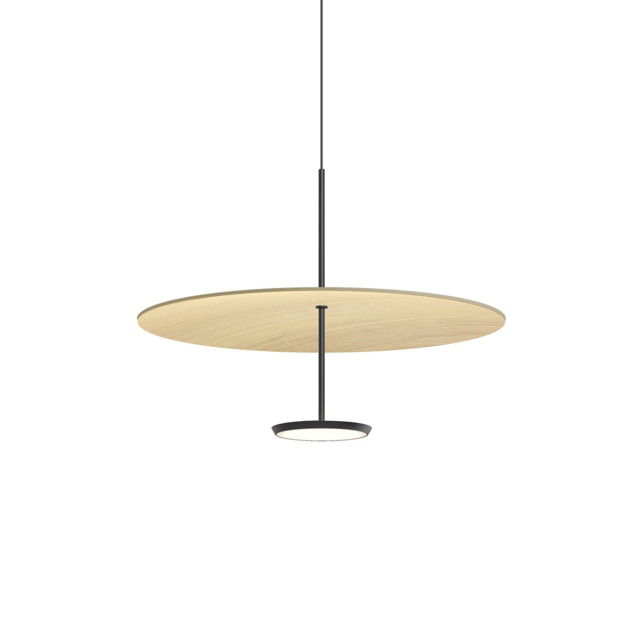 Sky Dome Pendant Light: Wood + Medium - 24