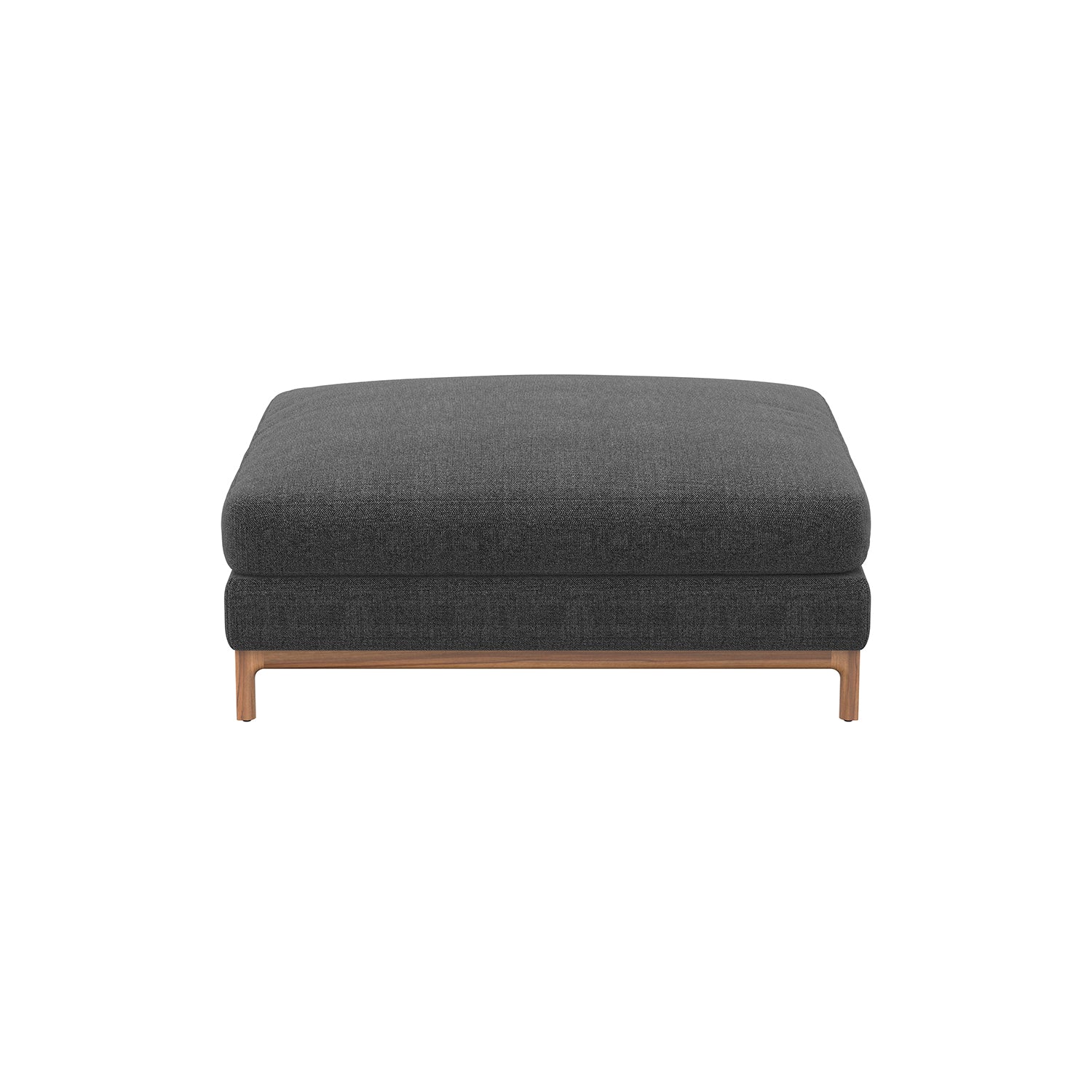 Qi Ottoman: Natural Walnut