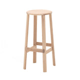 Archive Bar + Counter Stool: Bar + Pure Oak + Without Pad
