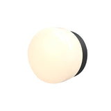 Pastille IP65 Wall Lamp: Collar + Droplet + Matte Black