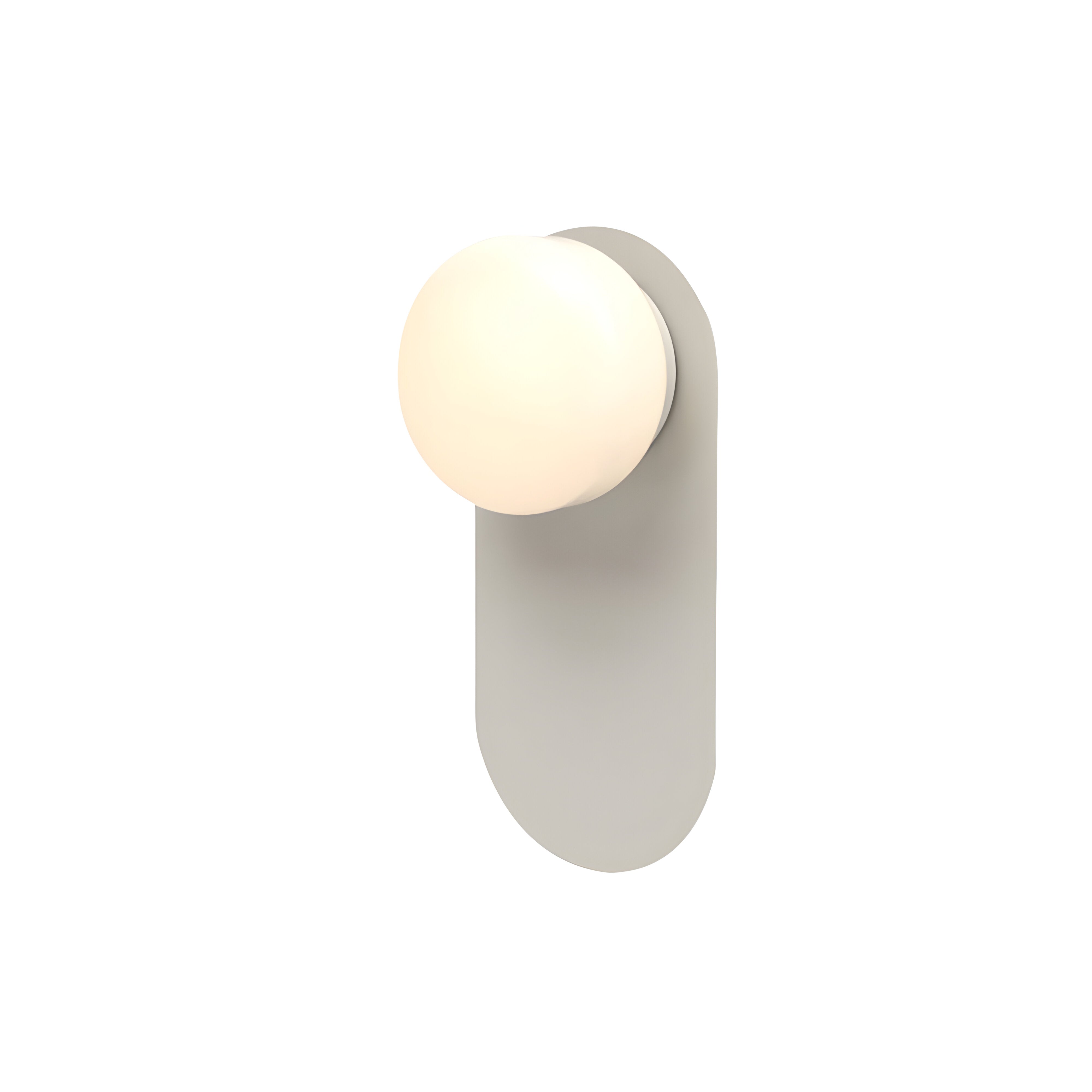 Pastille Wall Lamp: Wayfind + Droplet + Silk Grey