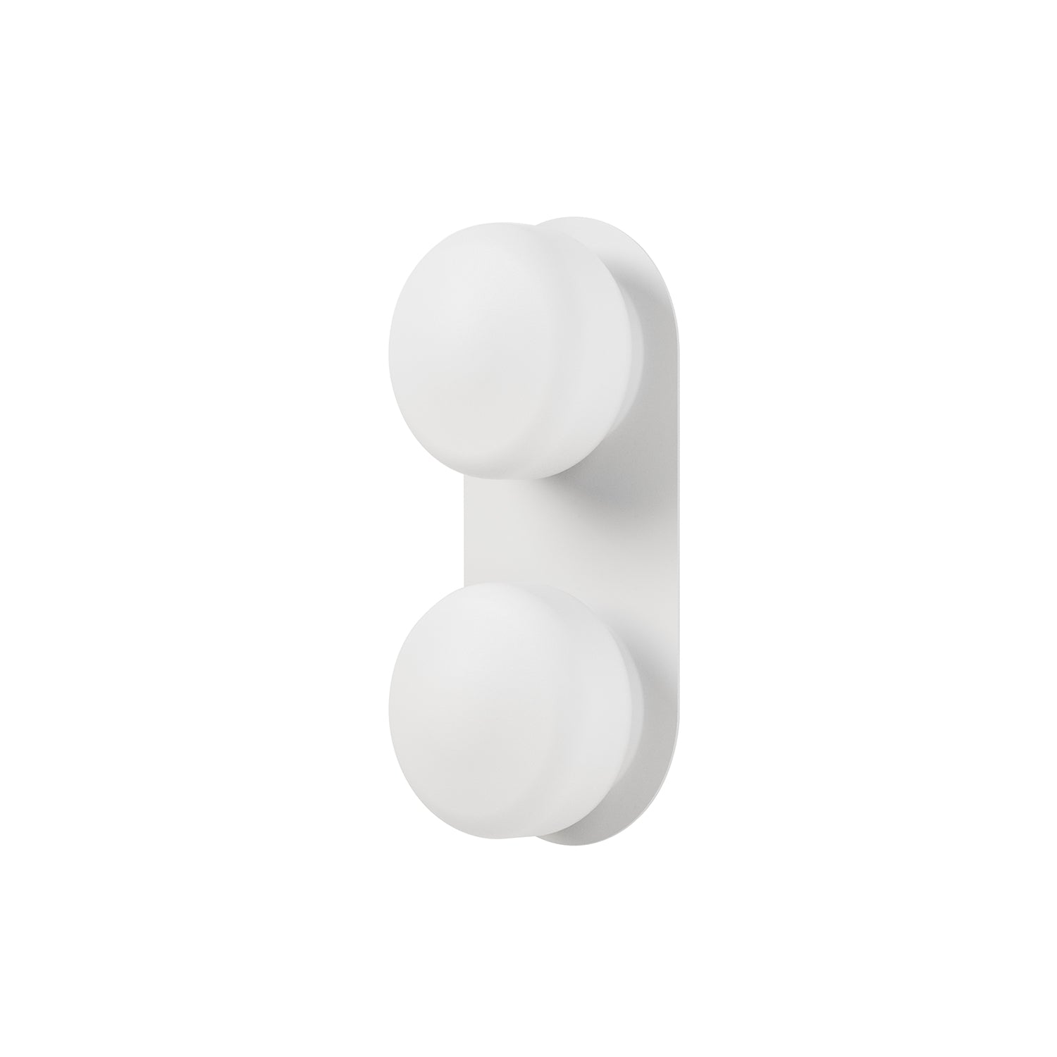 Pastille 2 IP65 Wall Lamp: Droplet + Matte White