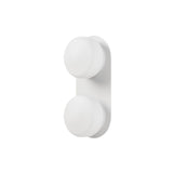 Pastille 2 Wall Lamp: 2 Heads Droplet + Matte White
