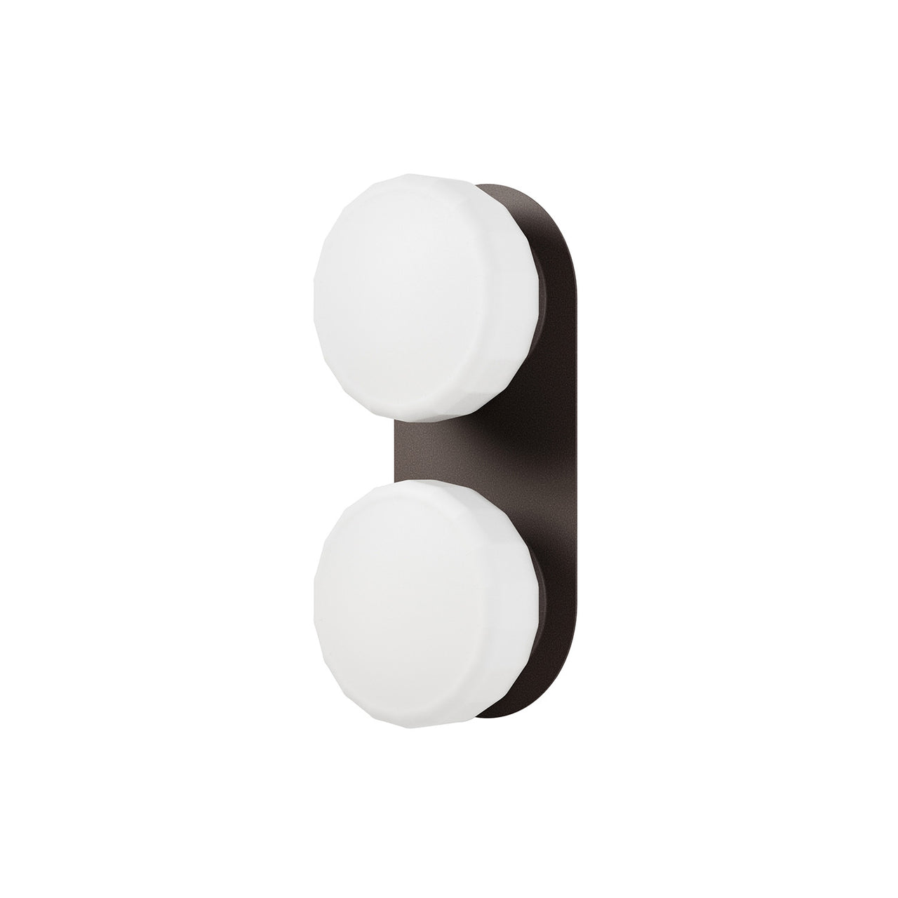 Pastille 2 IP65 Wall Lamp: Faceted + Breccia