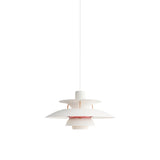 PH 5 Pendant: Modern White + White
