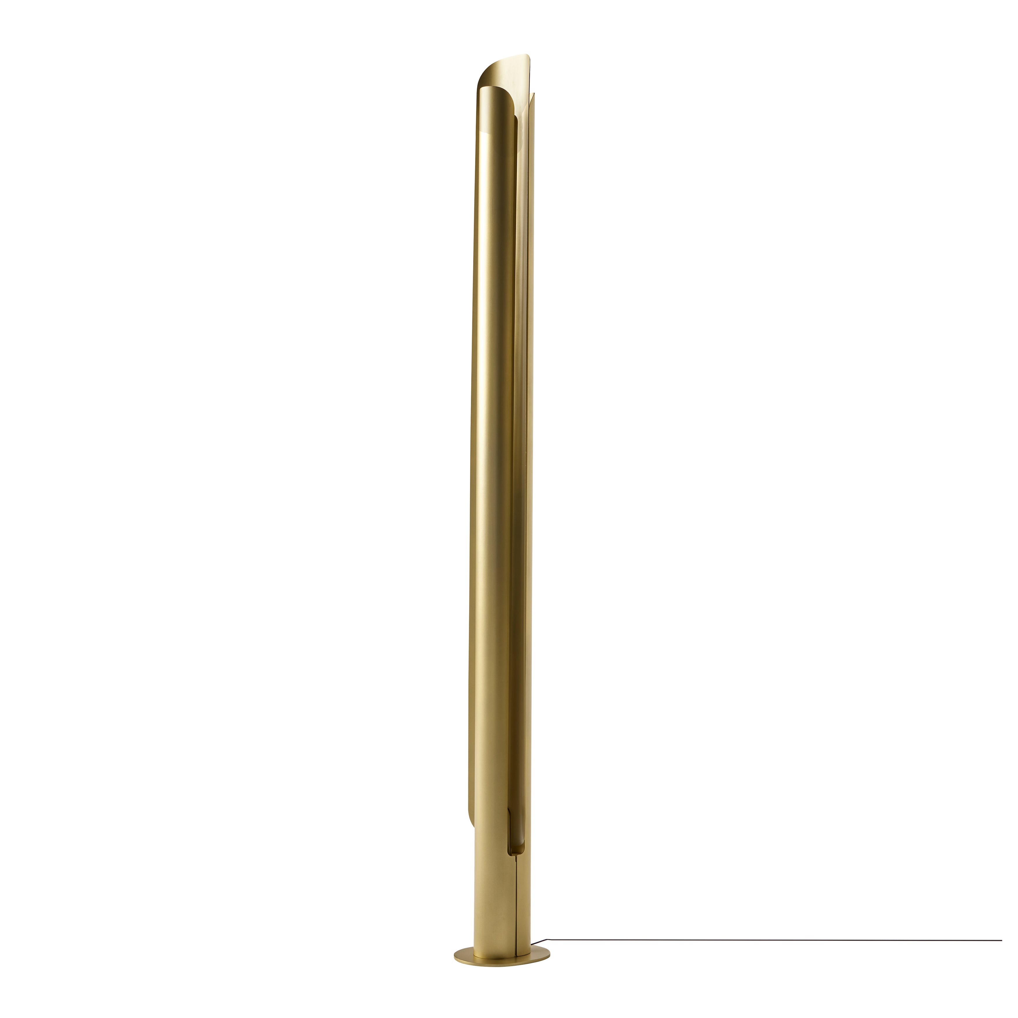 Stockholm Floor Lamp: Gold
